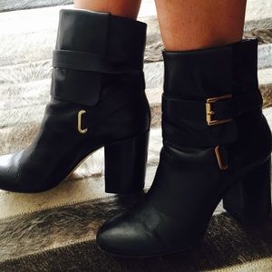 Beautiful black ankle boots